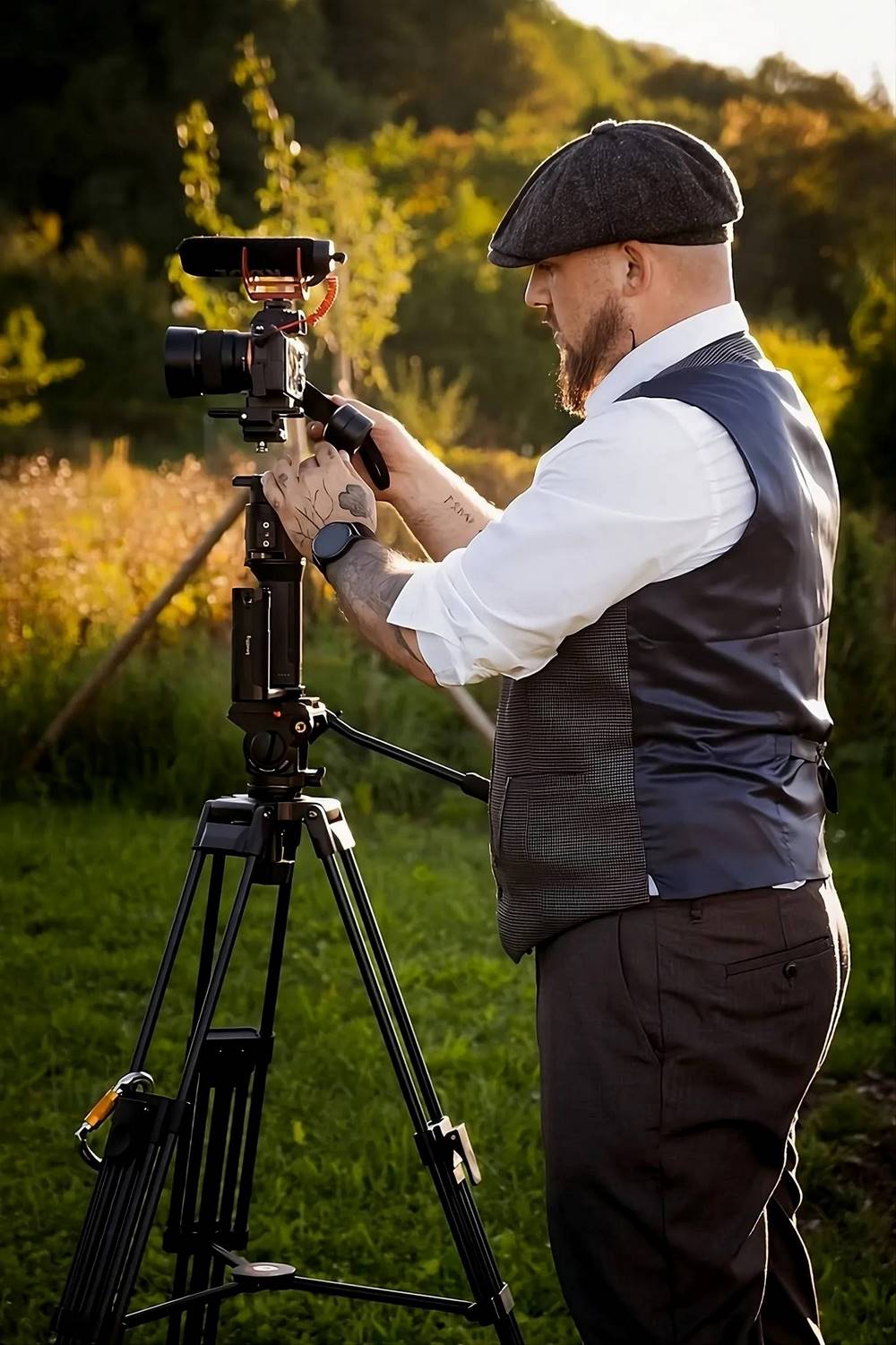 Photographe en extérieur